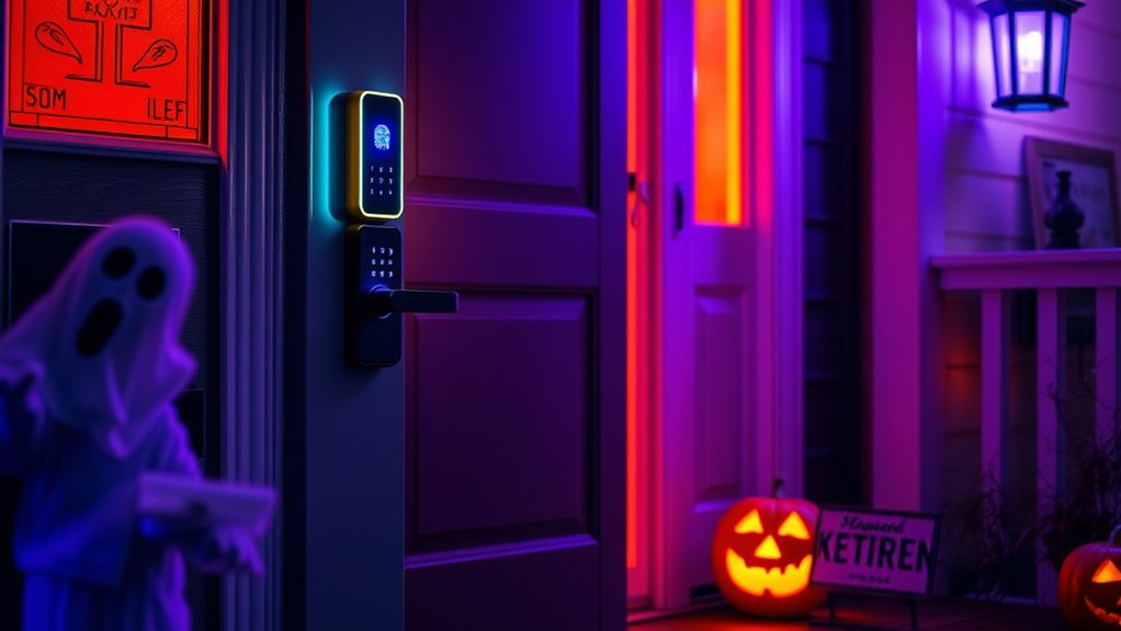 Smart Home Tips for Halloween Night 7 smart lock access control