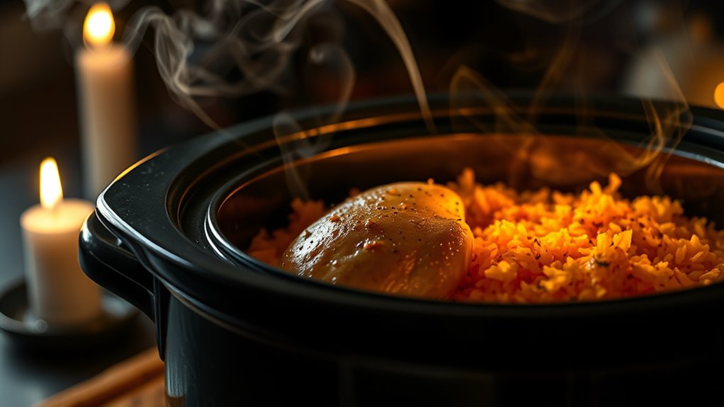 spooky halloween crockpot meal