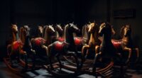spooky possessed rocking horses