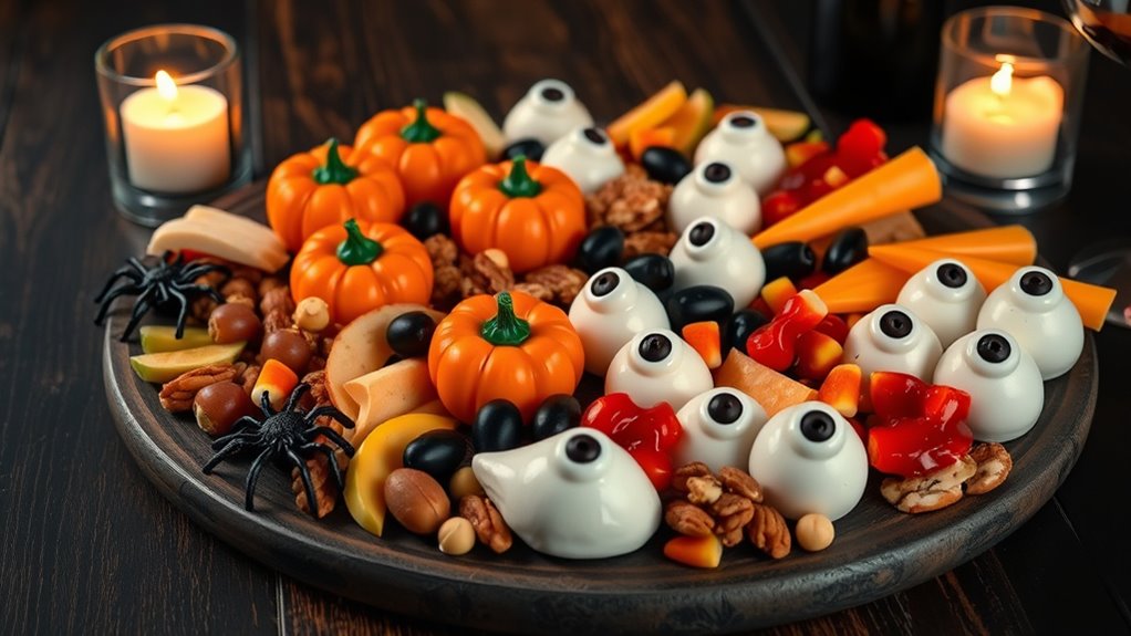 Spooky Charcuterie: Building Themed Boards 3 spooky seasonal ingredient selection