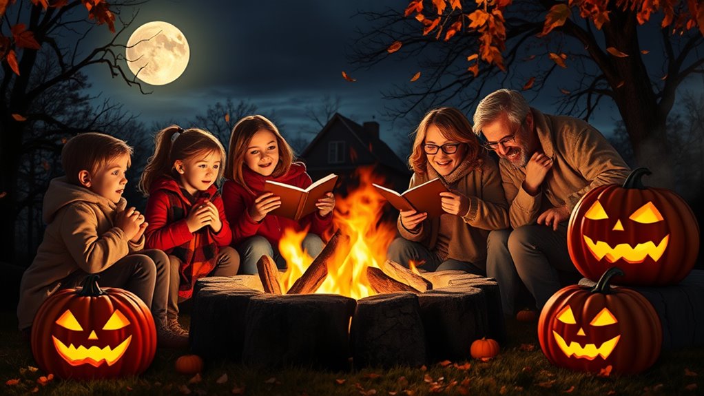 Family Traditions to Start This Halloween 6 spooky storytelling around fire