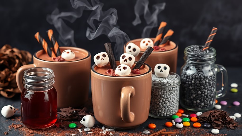 spooky toppings and spices