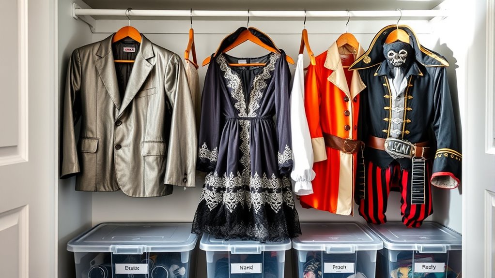 store costumes carefully properly