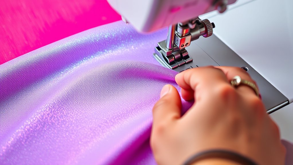 Sewing Stretch Fabrics Without Waves 5 stretch stitches for flexible seams