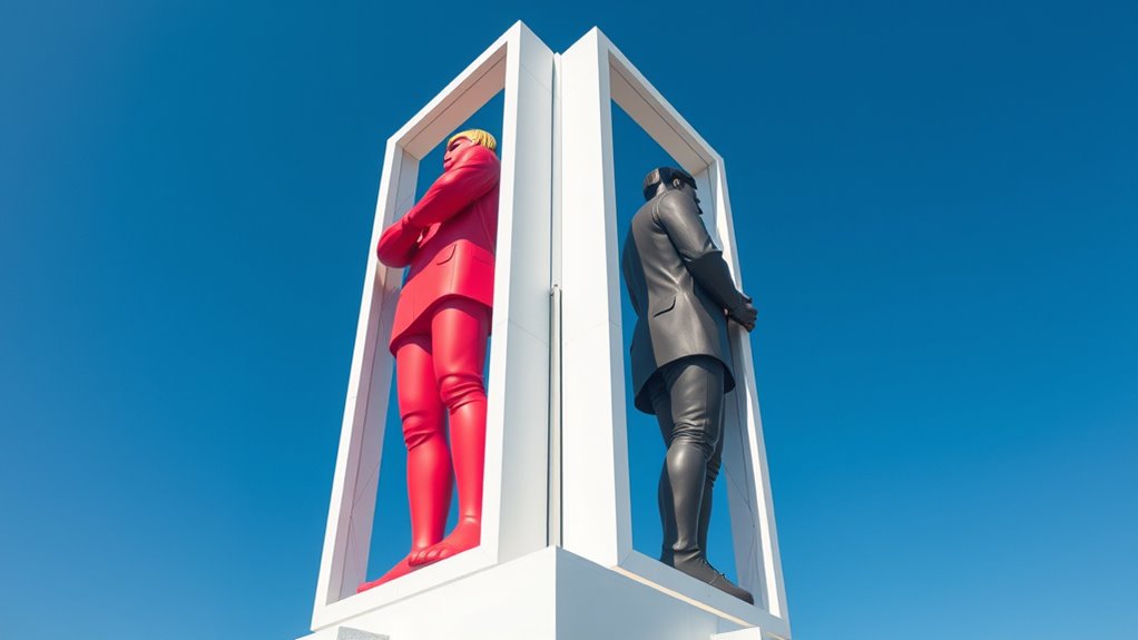 sturdy weatherproof display structures