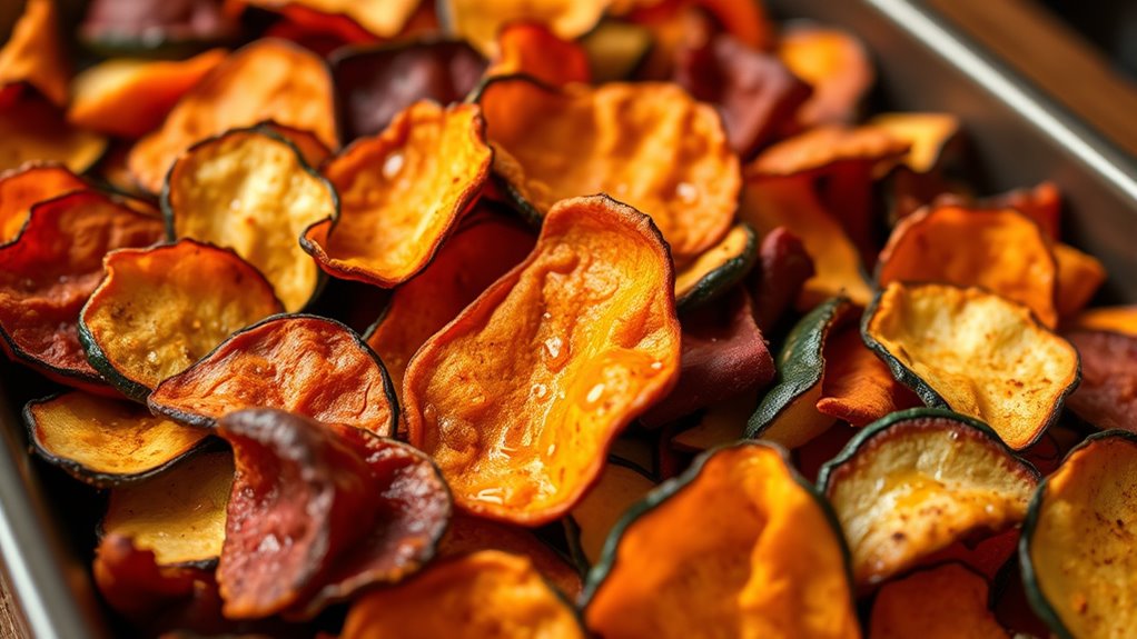 sweet veggie chip dips