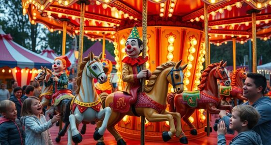 top 15 joyful clown carousels