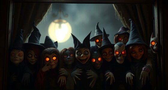 top animatronic halloween window peepers