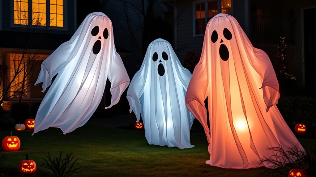 15 Best Halloween Inflatable Ghost Trios That Will Spook and Delight Your Yard 1 top ghost inflatable yard decor