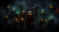 top halloween animatronic wall breakers