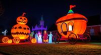 top halloween inflatable carriages
