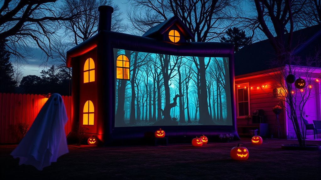 top halloween inflatable screens