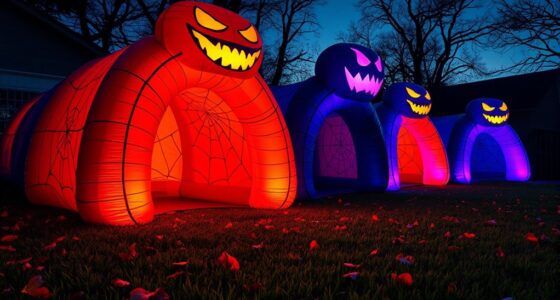 top halloween inflatable tunnels