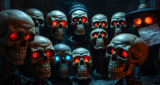 top halloween skull animatronics