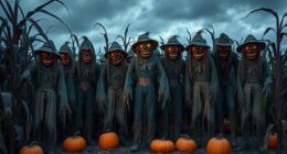 top haunted scarecrow animatronics