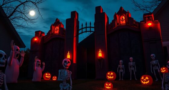 top inflatable cemetery gates