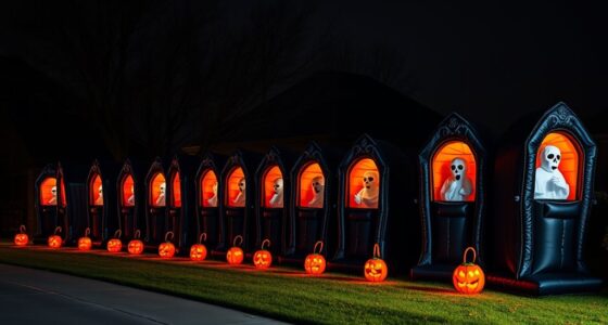 top inflatable halloween hearses
