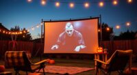 top outdoor movie screen options