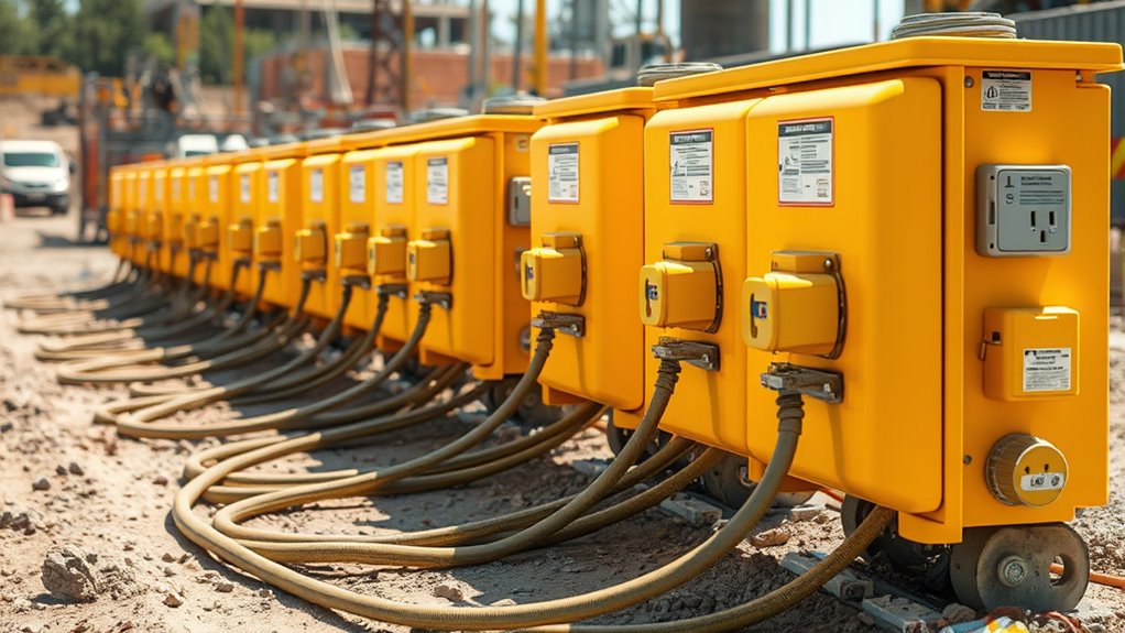 top temporary power distribution boxes