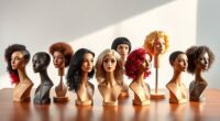 top wig head stands