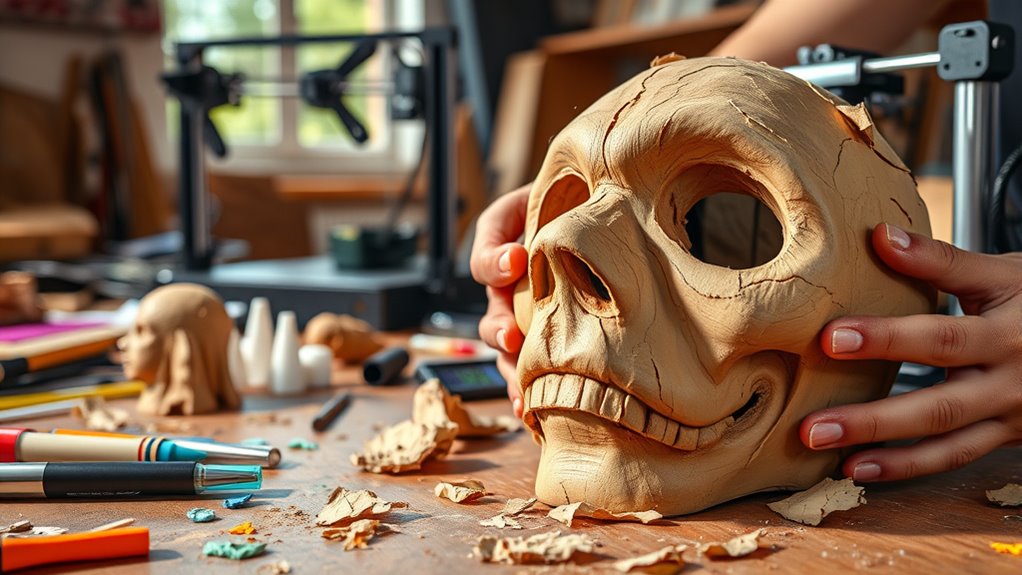 Mask Making Basics: Paper Mache to 3D Prints 3 traditional cultural mask craftsmanship
