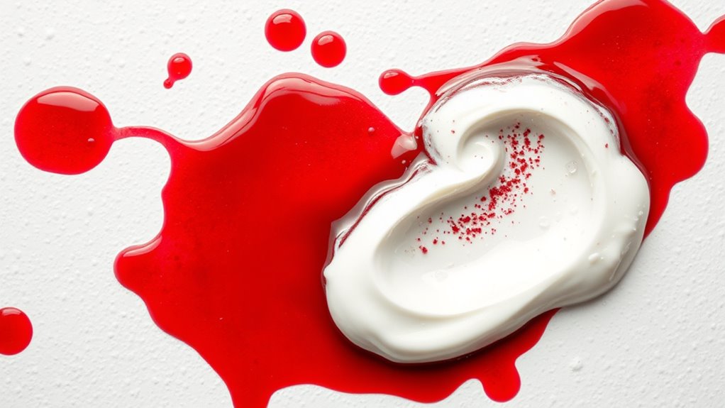 Blood Recipes: Safe, Stain-Savvy Formulas 6 use cornstarch paste effectively