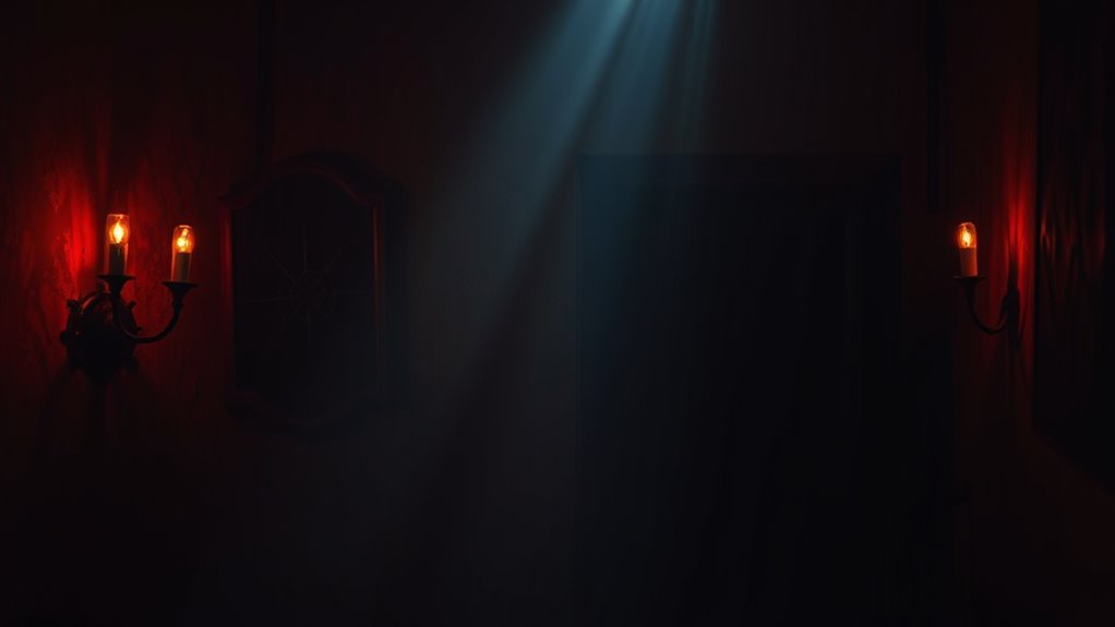 Lighting Design for Spooky Ambience 3 use flickering dimming effects