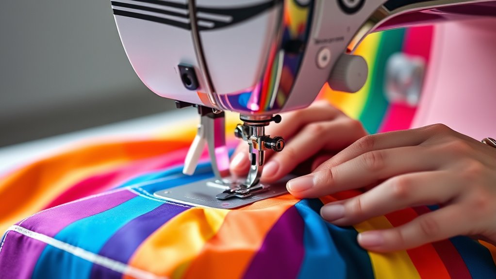 versatile fabric handling features