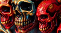 vivid skull and bone finishes