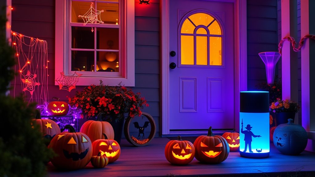 Smart Home Tips for Halloween Night 6 voice activated halloween treat station