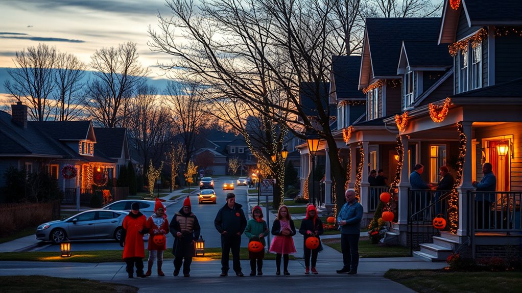 weather aware trick or treat timing