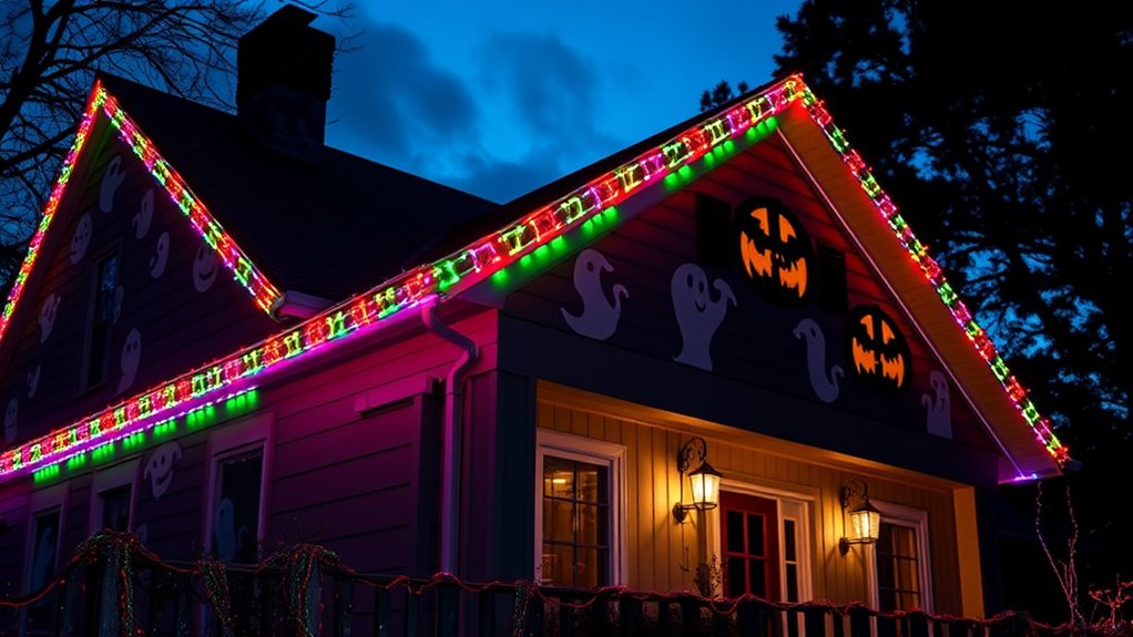 14 Best Permanent Roofline LED Lights for Halloween That Will Spook and Sparkle 31 weather resistant bright versatile