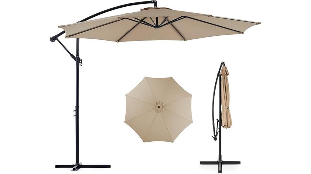 10ft uv protected patio umbrella