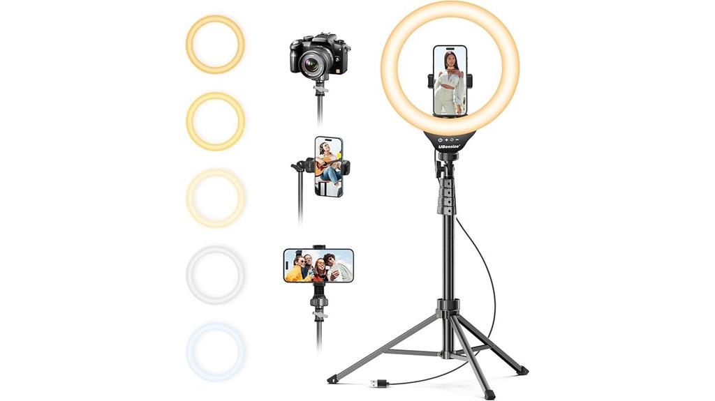 15 Best Studio Lighting Kits for Content Creators to Elevate Your Videos and Photos 6 12 inch selfie ring light