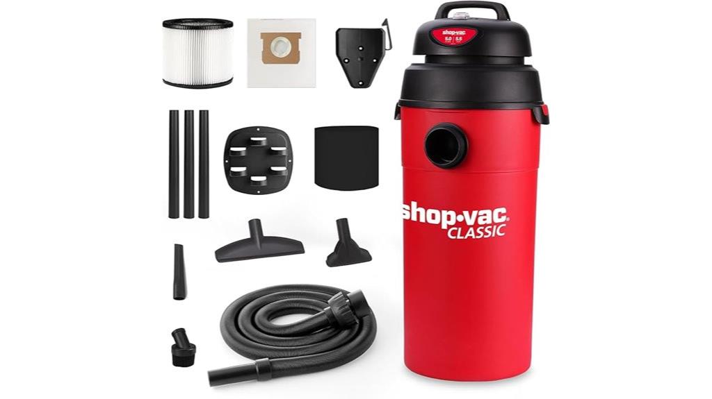 15 Best High-CFM Shop Vacuums for Workshops in 2025 — Power and Performance You Can Rely On 16 5 gallon wet dry vacuum