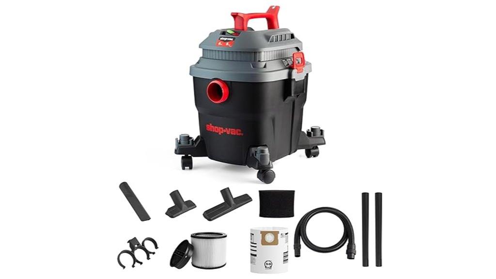 15 Best High-CFM Shop Vacuums for Workshops in 2025 — Power and Performance You Can Rely On 17 6 gallon wet dry shop vacuum