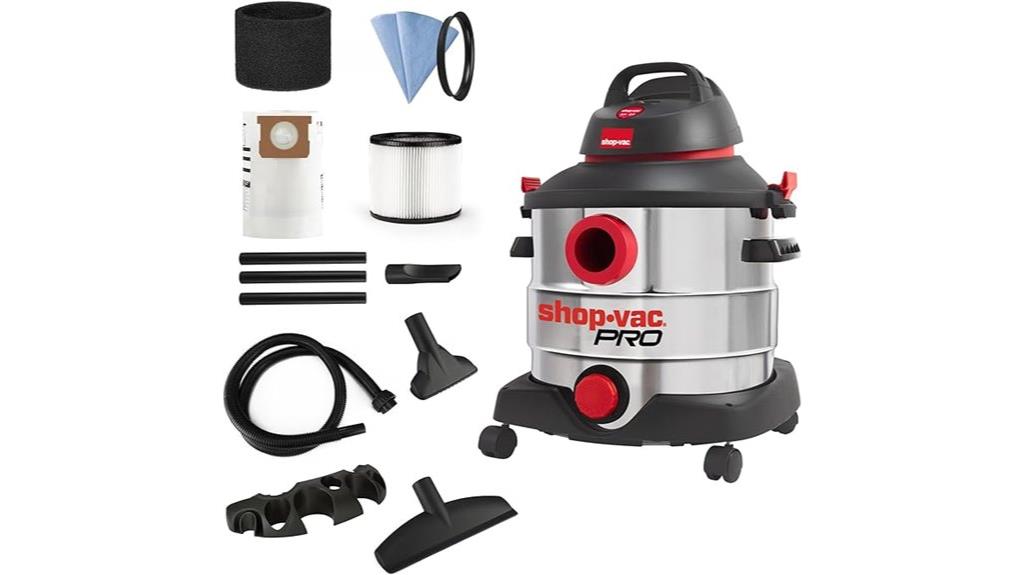 15 Best High-CFM Shop Vacuums for Workshops in 2025 — Power and Performance You Can Rely On 6 8 gallon shop vac accessories