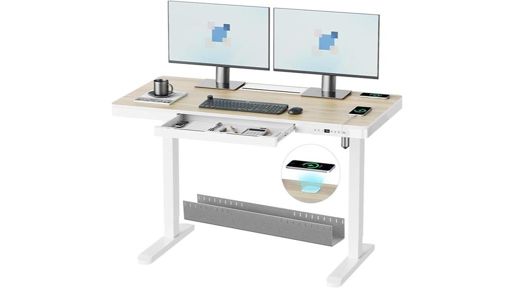 15 Best Sit-Stand Desks With Cable Management Drawers for a Clutter-Free Workspace 6 adjustable electric desk features