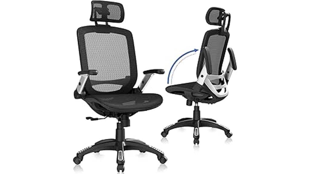 15 Best Ergonomic Office Chairs for Comfort and Productivity in 2025 3 adjustable headrest flip arms