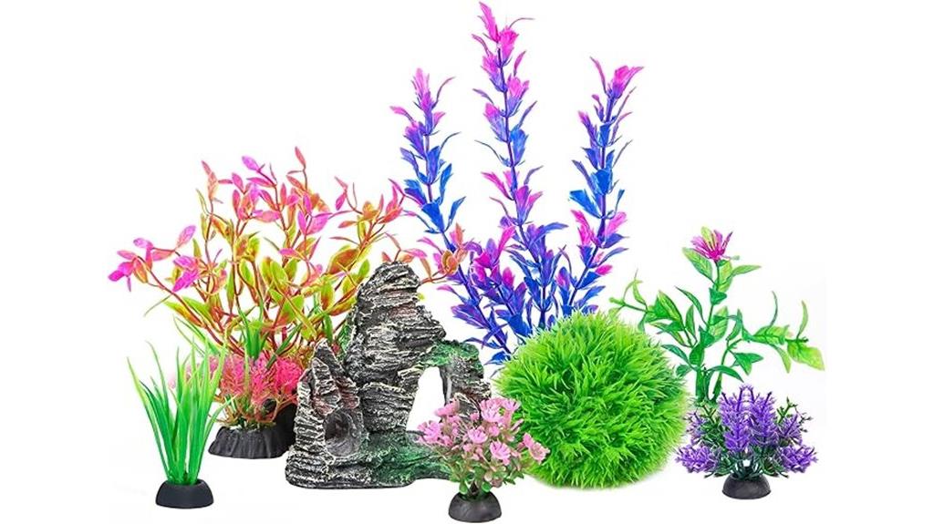 15 Best Luxury Aquarium Accessories That Will Elevate Your Fish Tank to the Next Level 14 aquarium plastic plants set