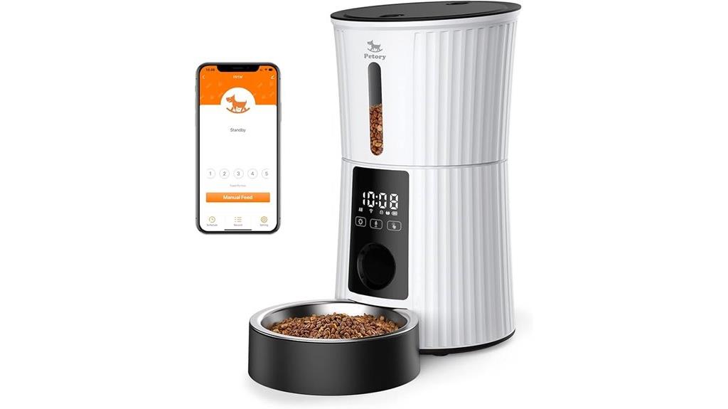 15 Best Smart Pet Feeders That Make Mealtime Easier and Smarter 14 automatic 4l cat feeder