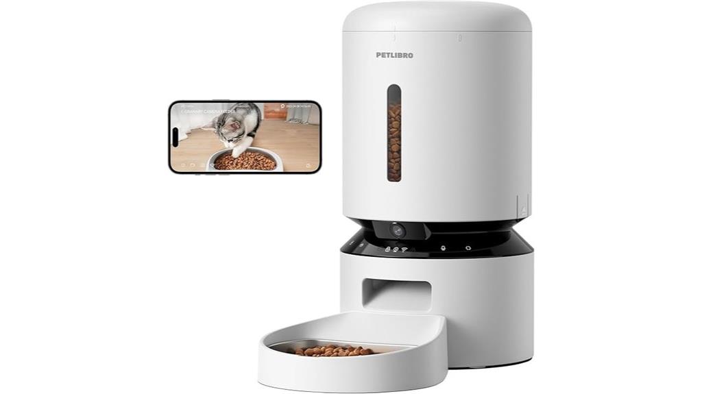 15 Best Smart Pet Feeders That Make Mealtime Easier and Smarter 3 automatic cat feeder camera