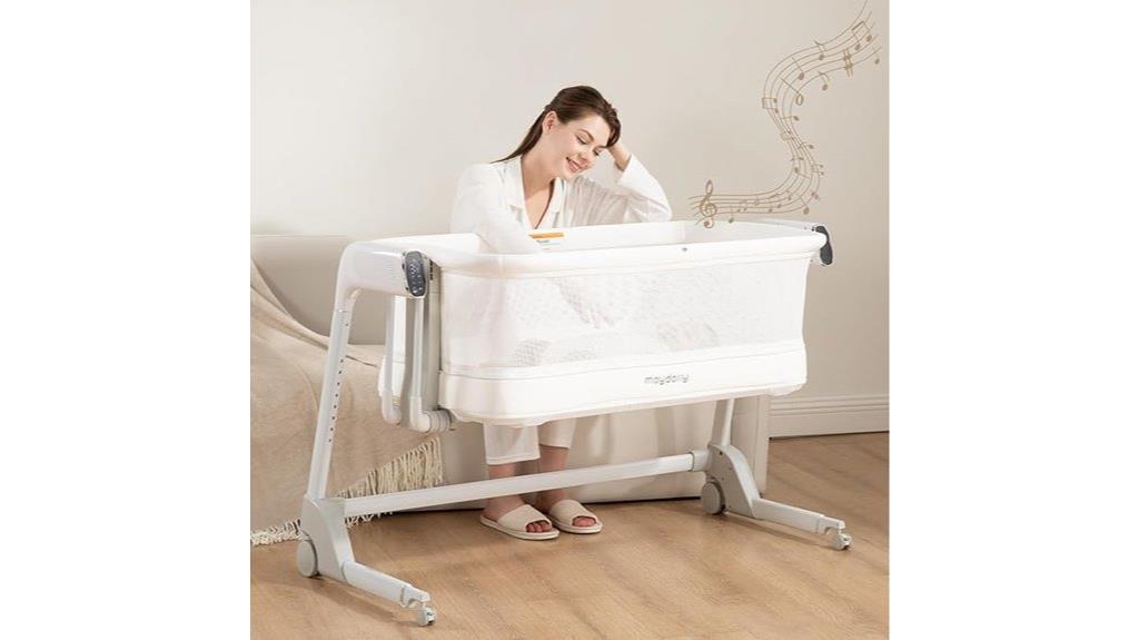 15 Best Auto-Rocking Bassinets With Cry Detection for Peaceful Sleep 6 baby bassinet with cry detection