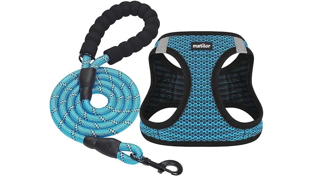 breathable step in pet harness