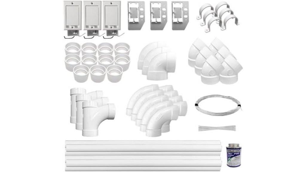 15 Best Central Vacuum Kits for DIY Installation That Make Home Cleaning Easier 9 central vac pipe kit