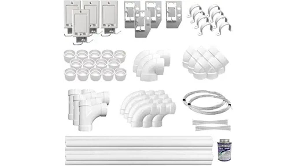 15 Best Central Vacuum Kits for DIY Installation That Make Home Cleaning Easier 5 central vac pipe kit