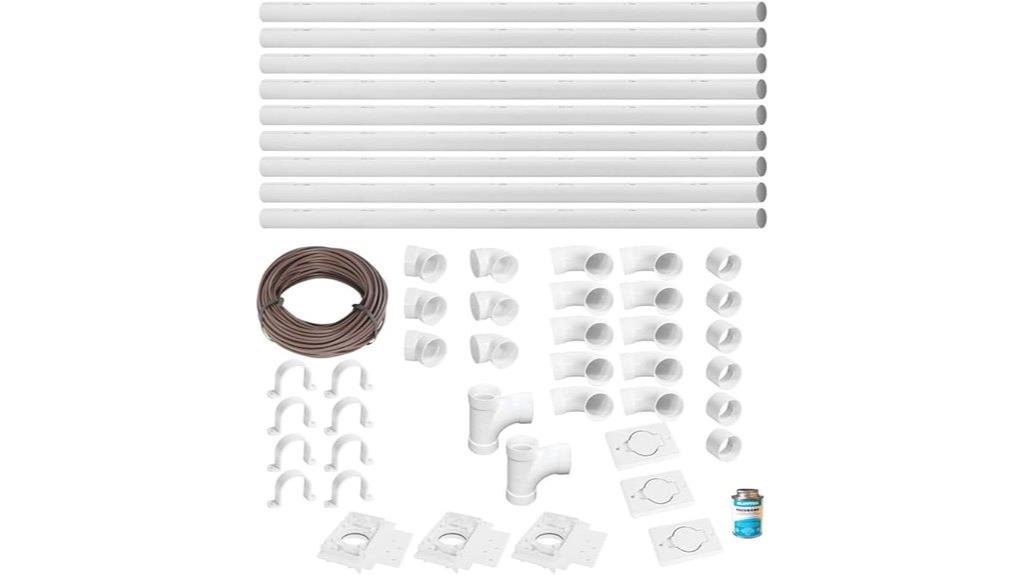 15 Best Central Vacuum Kits for DIY Installation That Make Home Cleaning Easier 3 central vacuum installation kit