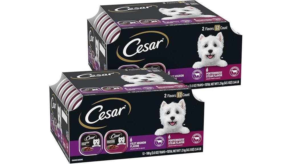 15 Best Gourmet Pet Food Brands That Will Treat Your Furry Friend to Luxury 5 cesar classic loaf pack