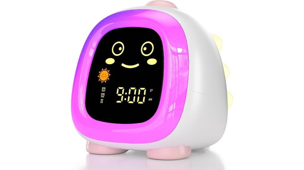 child friendly clock features