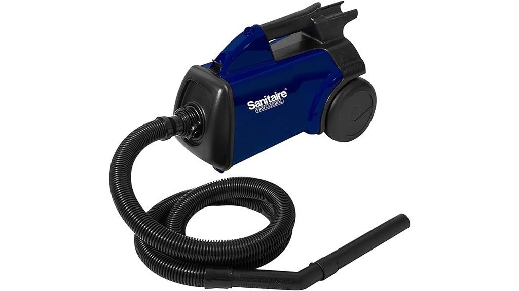 14 Quietest Canister Vacuums for Apartments That Deliver Powerful Cleaning Without the Noise 14 compact blue canister vacuum
